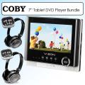 Coby 7-inch Portable Tablet Style DVD Player Kit