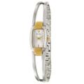 Bulova Women's 'Bracelet' Stainless Steel Goldplated Quartz Watch