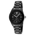 Emporio Armani Men's Black Ceramic Watch