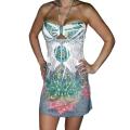 Tabeez Women's Tribal Halter Swim Cover-up
