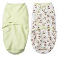 Summer Infant Small Monkey Vine & Sage SwaddleMe Blankets (Pack of 2)