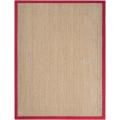 Hand-woven Beige Chowen Seagrass Rug (9' x 13')