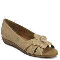 A2 by Aerosoles Women's 'Baccarat' Taupe Flower Sandals