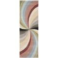 Handmade Soho Vortex New Zealand Wool Rug (2'6 x 8')