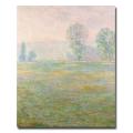 Claude Monet, 'Meadows in Giverny, 1885' Canvas Art