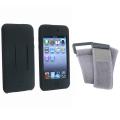 BasAcc Black/Gray Skin Case w/ Armband for iPod Touch