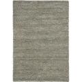 Hand-woven Metro Grey Shag Rug (8' x 10')