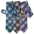 Boston Traveler Men's Plaid Microfiber Tie and Hanky Set