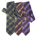 Boston Traveler Men's Plaid Microfiber Tie and Hanky Set