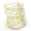 Mystique White Freshwater Pearl Wrap Around Bracelet (Thailand)