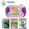 Leapfrog Leapster 2 Pink; Batman Multiply Divide & Conquer; Wall-E Kit