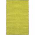 Hand-woven Cosmo Green Rug (3'6 x 5'6)