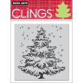 Hero Arts 'Snowy Tree' Cling Stamp