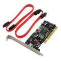 SYBA PCI to 4-Channel Internal SATA Host RAID Controller Card