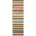 B. Smith Hand-woven Green Tambo Wool Rug (2'6 x 8')