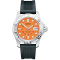 Swiss Army Men's Divemaster 500 Orange Dial Rubber Strap Watch