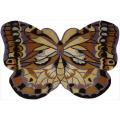 Hand Tufted Multi Butterfly Wool Rug (2' x 3')
