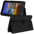 SKQUE Samsung Galaxy Tab 7.0 Plus Black Leather Case