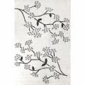 Handmade Alexa Pino Spring Season White Floral Rug (6' x 9')