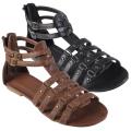Journee Collection Women's 'Bengie' Studded Gladiator Sandals