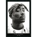 Tupac 'Amerikaz Most Wanted' Gel-Textured Art Print