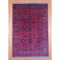 Afghan Hand-knotted Khal Mohammadi Red/ Gold Wool Rug (6'6 x 9'7)