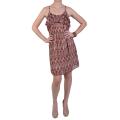 Journee Collection Junior's Ruffled Sleeveless Chiffon Dress