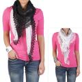 Hailey Jeans Co. Pretty Angel Women's Lace Detail Scarf