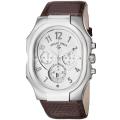 Philip Stein Men's 'Signature' Chronograph Brown Strap Watch