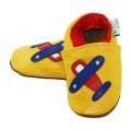 Airplane Soft Sole Leather Baby Shoes