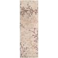 Hand-tufted White Bernese Wool Rug (3' x 12')