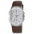Philip Stein Men's 'Signature' White Dial Chronograph Watch