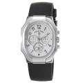 Philip Stein Men's 'Signature' Black Rubber Strap Chronograph Watch