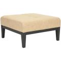 Fulton Gold Viscose Square Ottoman