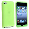 Green Silicone Skin Case for Apple iPod Touch 4th Generation