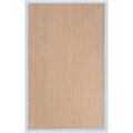 Hand-woven Blue Skilled Seagrass Rug (5' x 8')