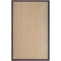Hand-woven Brown Bonny Seagrass Rug (5' x 8')