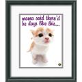 Yoneo Morita 'Mama Said...' Framed Art Print