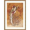 Chinese 'Goddess of Wealth' Framed Art Print