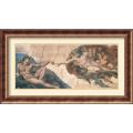 Michelangelo Buonarroti 'The Creation of Adam, c.1508-12' Framed Art Print
