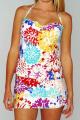 Jag Women's Floral Print Skirted Tankini