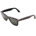 Ray-Ban 'RB 2140 1089' Black Freedom Print Wayfarer Sunglasses