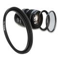 BasAcc 52-mm to 55-mm Camera Lens Filter Step Up Adapter Ring