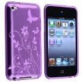 BasAcc Flower/ Butterfly TPU Case for Apple iPod Touch Generation 4