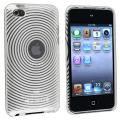 BasAcc Clear White Circle TPU Case for Apple iPod Touch Generation 4