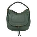 Chloe 'Marcie' Green Italian Leather Hobo Bag