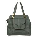 Chloe 'Mary' Green Leather Satchel Bag