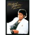 Michael Jackson 'Thriller Album' Gel-textured Art Print