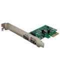 SYBA PCI-e to 2 IEEE 1394a Firewire with Header Controller Card