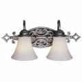 Trans Globe Lighting 3-light Antique Silver Wall Sconce with Frosted Glass